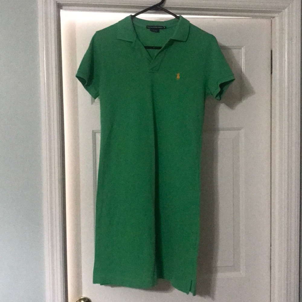 Stretch Mess Polo Dress
